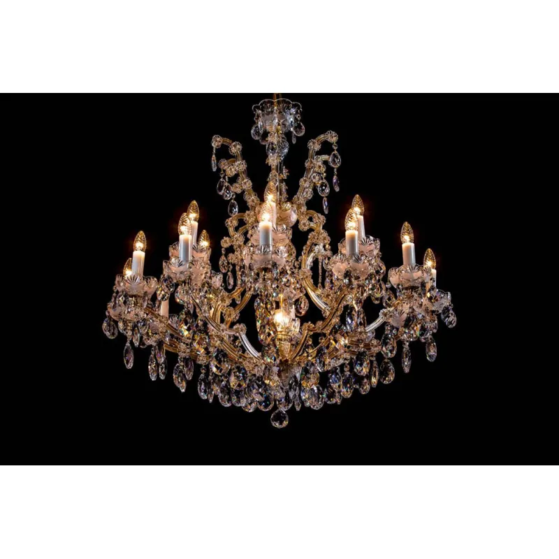 Candelabru Cristale Maria Antonia, Bohemia, E14, BX010L10920Z219BRUS, Crystal