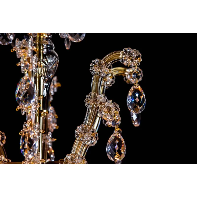 Candelabru Cristale Maria Antonia, Bohemia, E14, BX010L10920Z219BRUS, Crystal