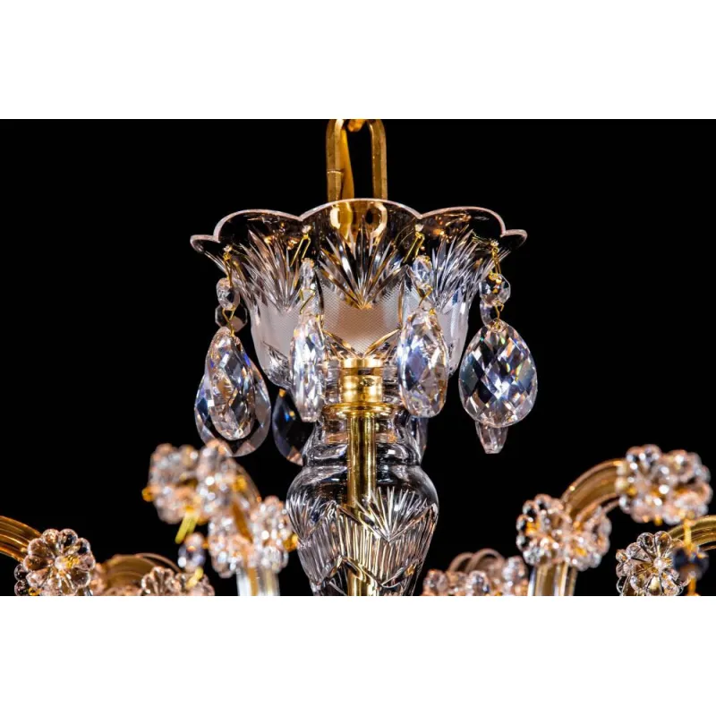 Candelabru Cristale Maria Antonia, Bohemia, E14, BX010L10920Z219BRUS, Crystal