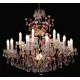 Candelabru Cristale, Maria Theresa, Bohemia, E14, BX010L10920Z219Red, Crystal
