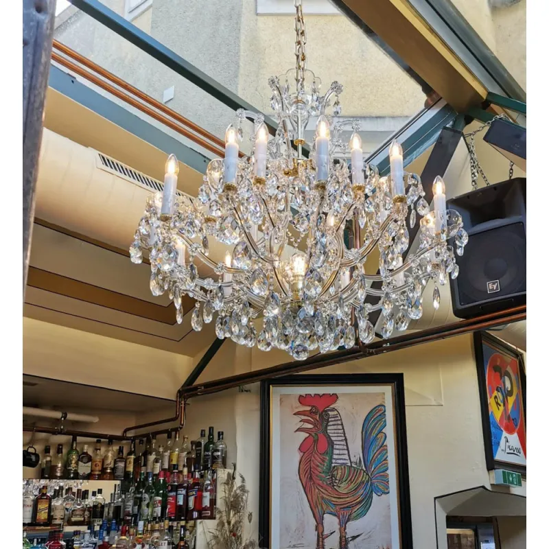 Candelabru Cristale, Maria Theresa, Bohemia, E14, BX010L10920Z219, Crystal