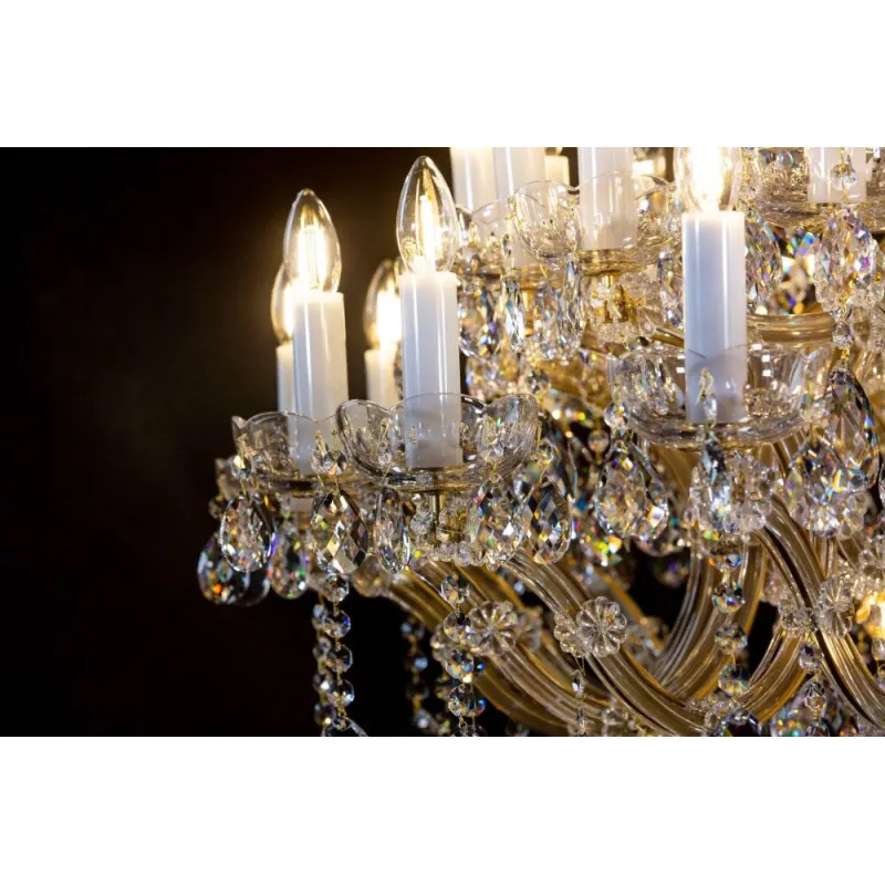 Candelabru Cristale, Maria Theresa, Bohemia, E14, BX010L10920Z219, Crystal