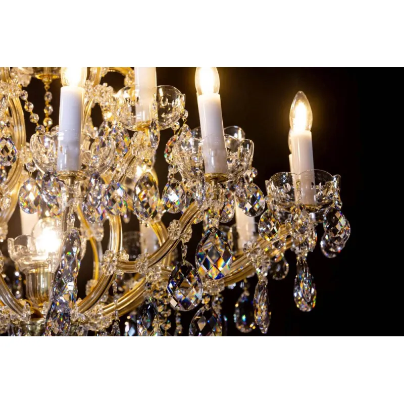 Candelabru Cristale, Maria Theresa, Bohemia, E14, BX010L10920Z219, Crystal