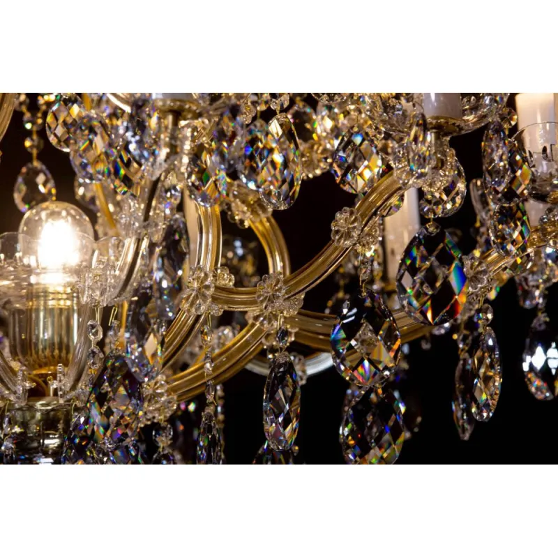 Candelabru Cristale, Maria Theresa, Bohemia, E14, BX010L10920Z219, Crystal