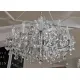 Candelabru Cristale, Maria Theresa White, Bohemia, E14, BX010L10926N213White, Crystal