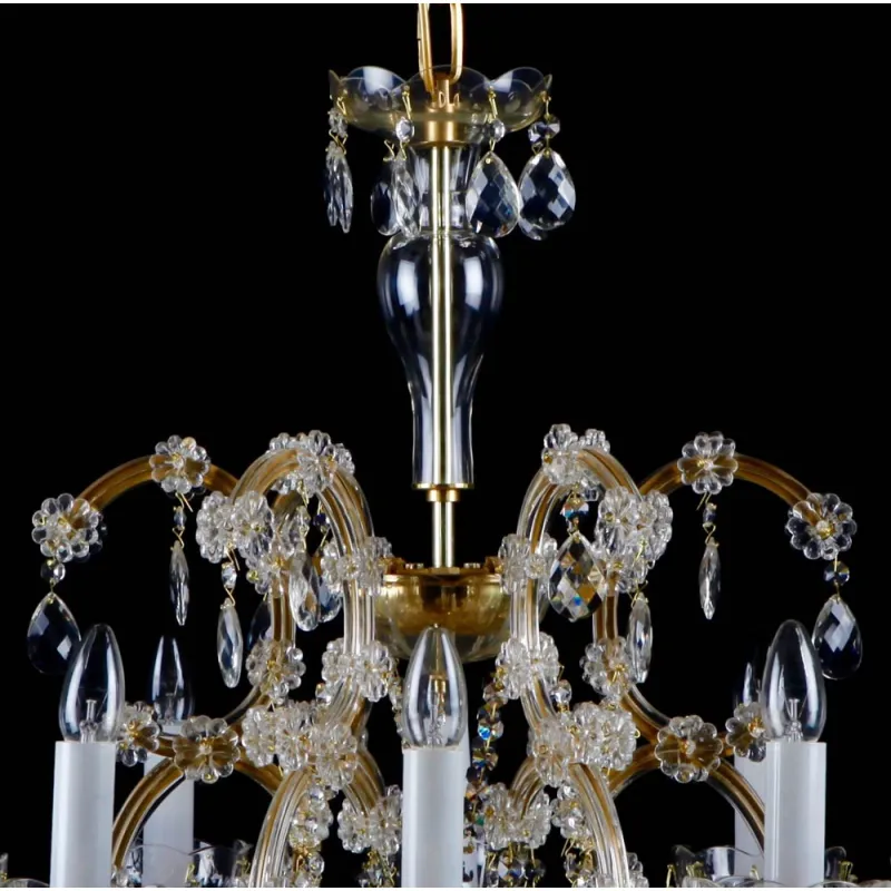 Candelabru Cristale, Maria Theresa, Bohemia, E14, BX010L10929Z213, Crystal