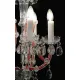Candelabru Cristale, Maria Theresa red, Bohemia, E14, BX010L10932N205red, Crystal