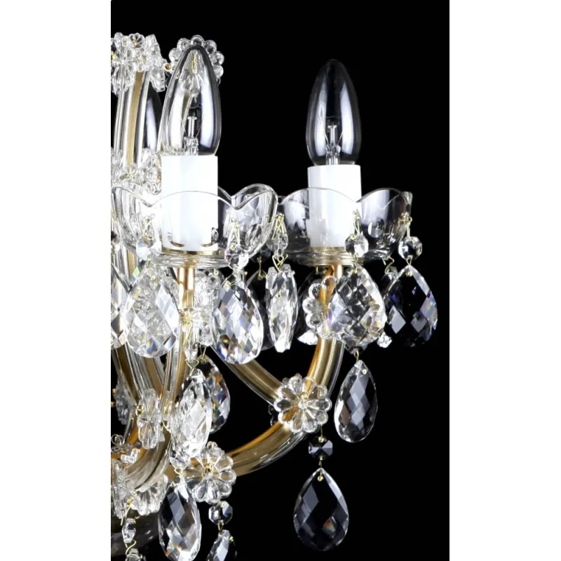 Candelabru Cristale, Maria Theresa, Bohemia, E14, BX010L10932Z205, Crystal