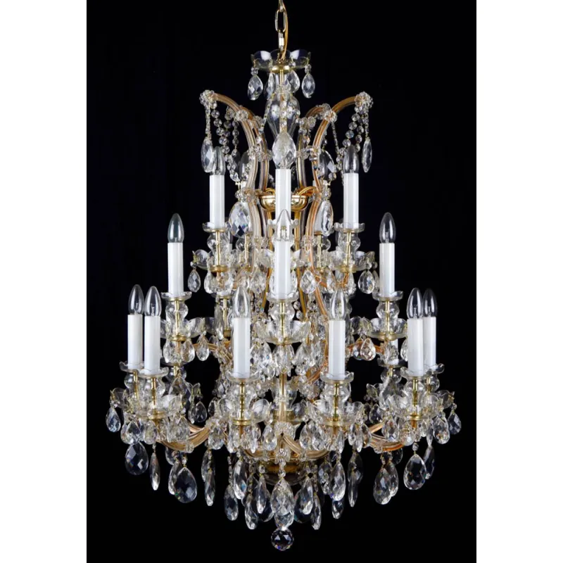 Candelabru Cristale, Maria Theresa, Bohemia, E14, BX010L10935Z221, Crystal