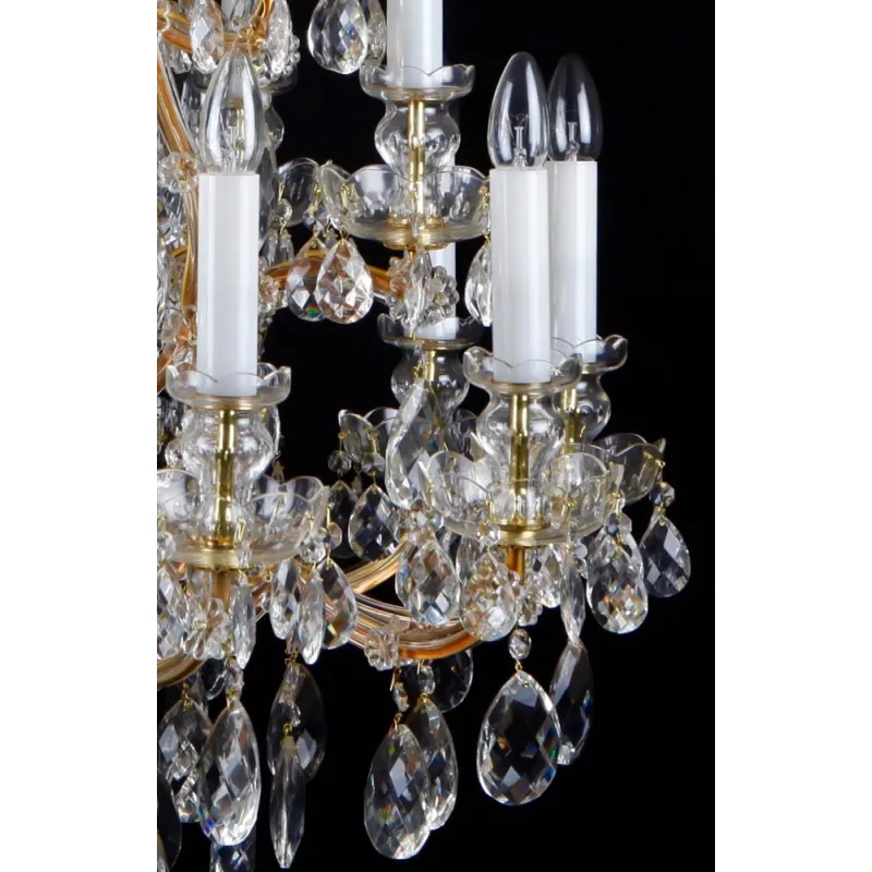 Candelabru Cristale, Maria Theresa, Bohemia, E14, BX010L10935Z221, Crystal