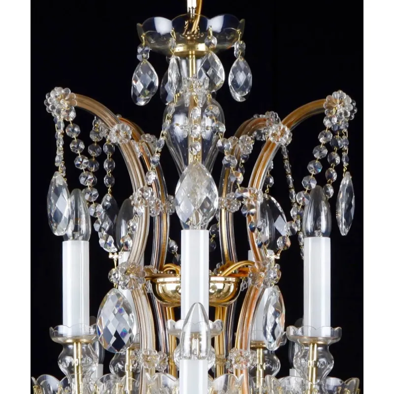 Candelabru Cristale, Maria Theresa, Bohemia, E14, BX010L10935Z221, Crystal