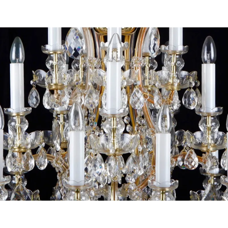 Candelabru Cristale, Maria Theresa, Bohemia, E14, BX010L10935Z221, Crystal