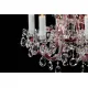 Candelabru Cristale, Maria Theresa, Bohemia, E14, BX010L10937N206RED, Crystal