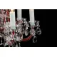 Candelabru Cristale, Maria Theresa, Bohemia, E14, BX010L10937N206RED, Crystal