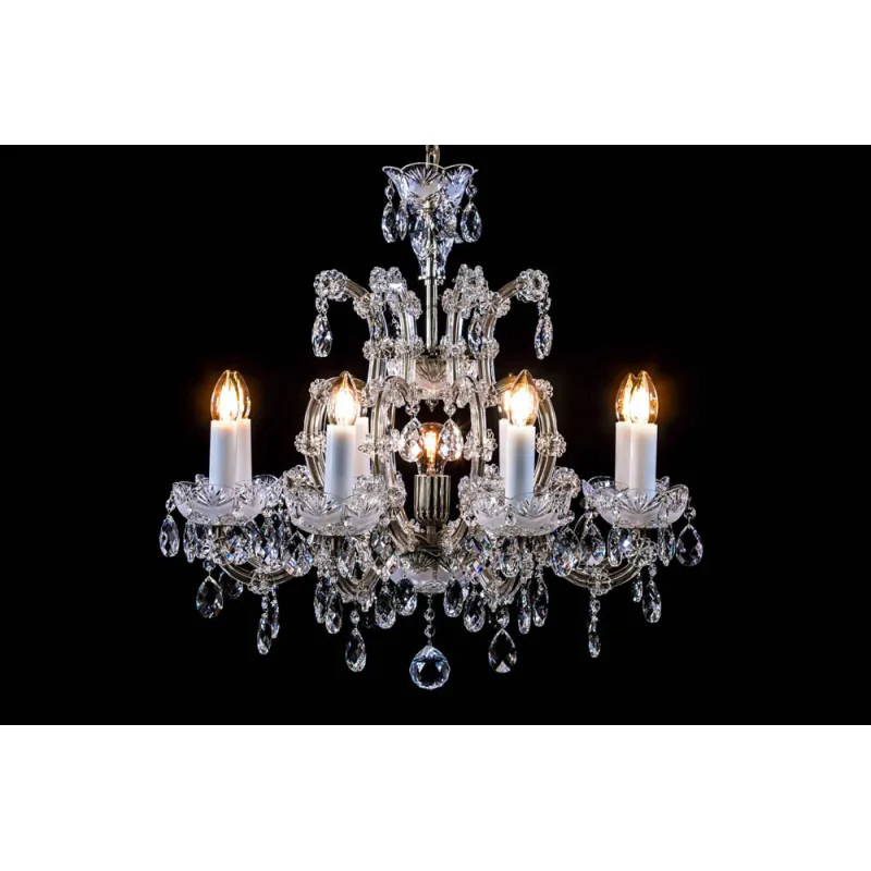 Candelabru Cristale Maria Antonia, Bohemia, E14, BX010L10956Z209BRUS, Crystal