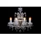 Candelabru Cristale Maria Antonia, Bohemia, E14, BX010L10956Z209BRUS, Crystal