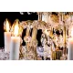 Candelabru Cristale Maria Antonia, Bohemia, E14, BX010L10956Z209BRUS, Crystal