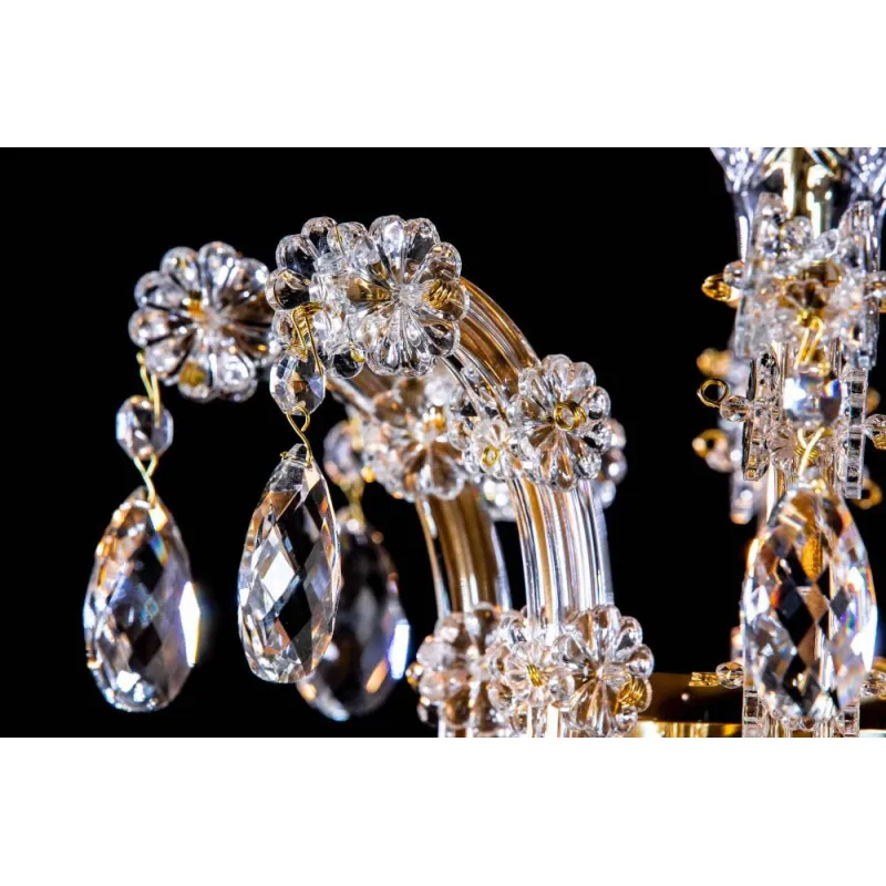 Candelabru Cristale Maria Antonia, Bohemia, E14, BX010L10956Z209BRUS, Crystal