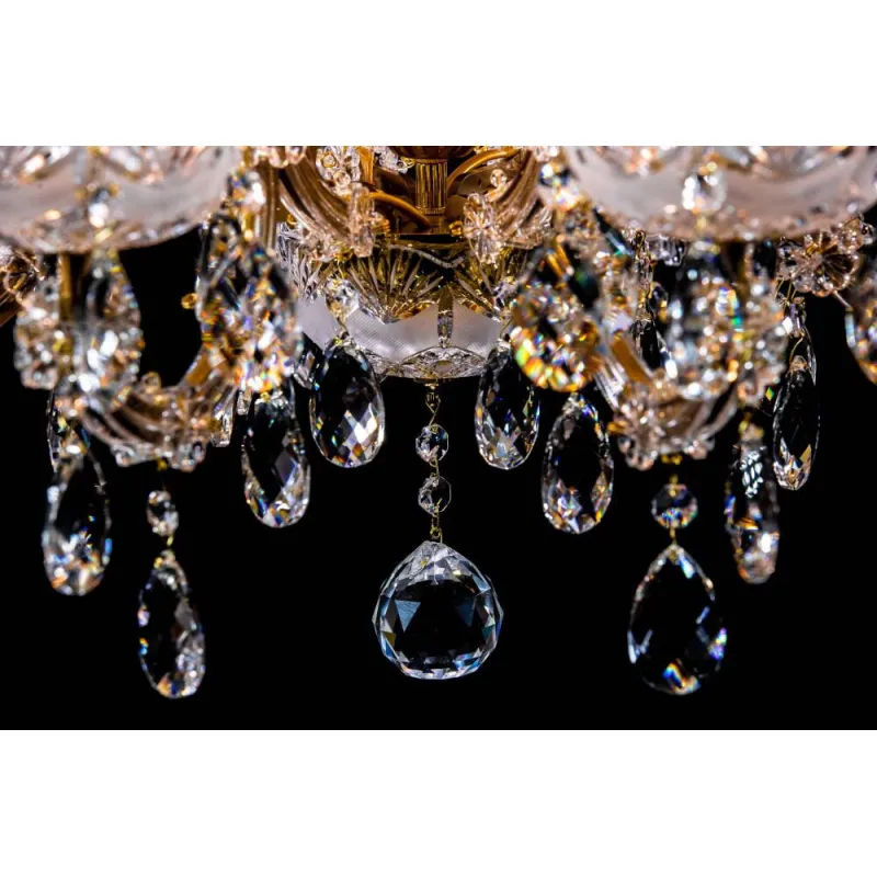 Candelabru Cristale Maria Antonia, Bohemia, E14, BX010L10956Z209BRUS, Crystal