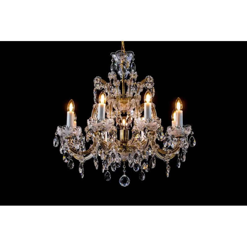 Candelabru Cristale Maria Antonia, Bohemia, E14, BX010L10956Z209BRUS, Crystal
