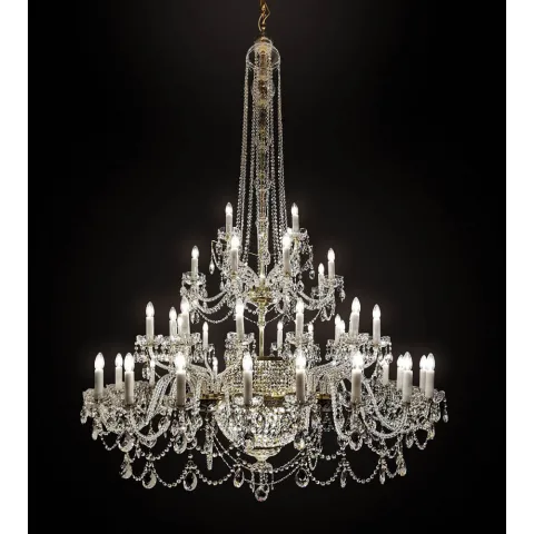 Candelabru Cristale, large, Bohemia, E14, BX010L12072Z256, Crystal