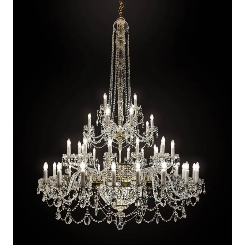 Candelabru Cristale, large, Bohemia, E14, BX010L12072Z256, Crystal