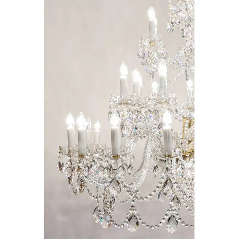 Candelabru Cristale, large, Bohemia, E14, BX010L12072Z256, Crystal