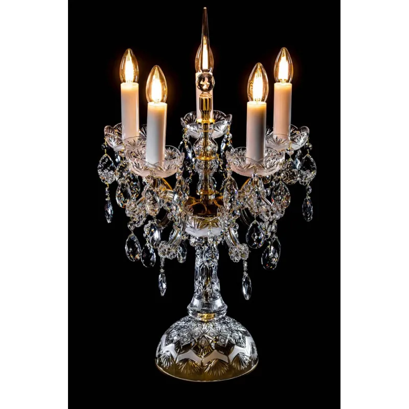 Veioza Cristale Maria Antonia, Bohemia, E14, BX010S10959Z205BRUS, Crystal