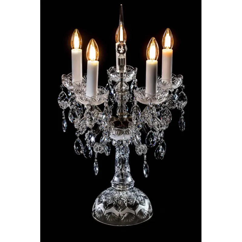 Veioza Cristale Maria Antonia, Bohemia, E14, BX010S10959Z205BRUS, Crystal