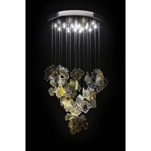Plafoniera Cristale, Design Leaves, Bohemia, GU10, EL0100083009, Crystal