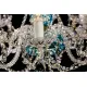 Candelabru Cristale blue, Bohemia, E14, EL010100802-3C, Crystal