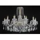 Candelabru Cristale, lux, Bohemia, E14, EL01010118+301PB, Crystal