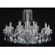 Candelabru Cristale, lux, Bohemia, E14, EL01010118+301PB, Crystal