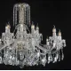 Candelabru Cristale, lux, Bohemia, E14, EL01010118+301PB, Crystal