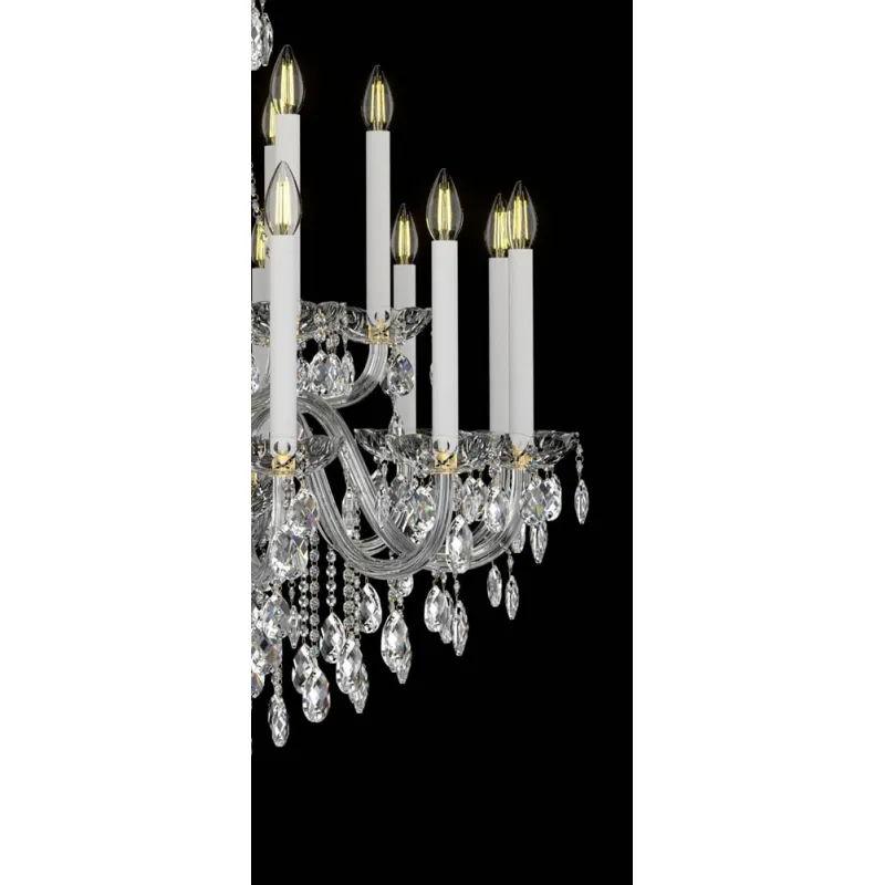 Candelabru Cristale, lux, Bohemia, E14, EL0101011801ELPB, Crystal