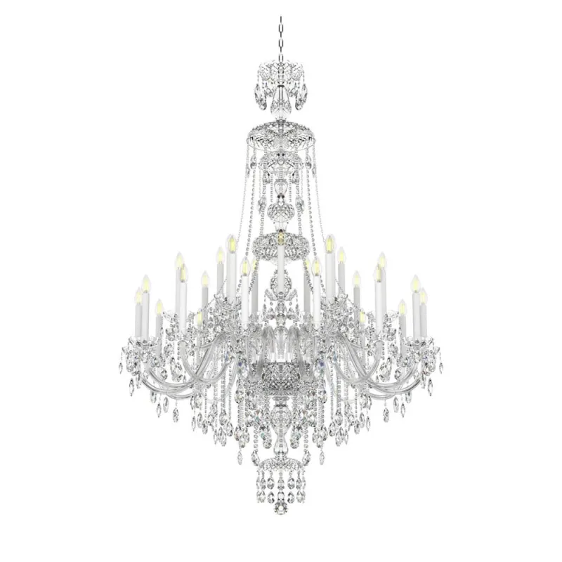 Candelabru Cristale, Bohemia, E14, EL0101012801ELPB, Crystal