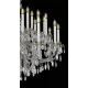 Candelabru Cristale, lux, Bohemia, E14, EL0101013001ELPB, Crystal