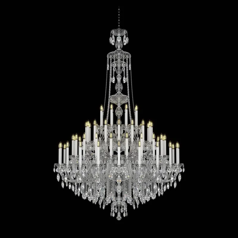 Candelabru Cristale, lux, Bohemia, E14, EL0101016401ELPB, Crystal