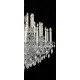 Candelabru Cristale, lux, Bohemia, E14, EL0101016401ELPB, Crystal