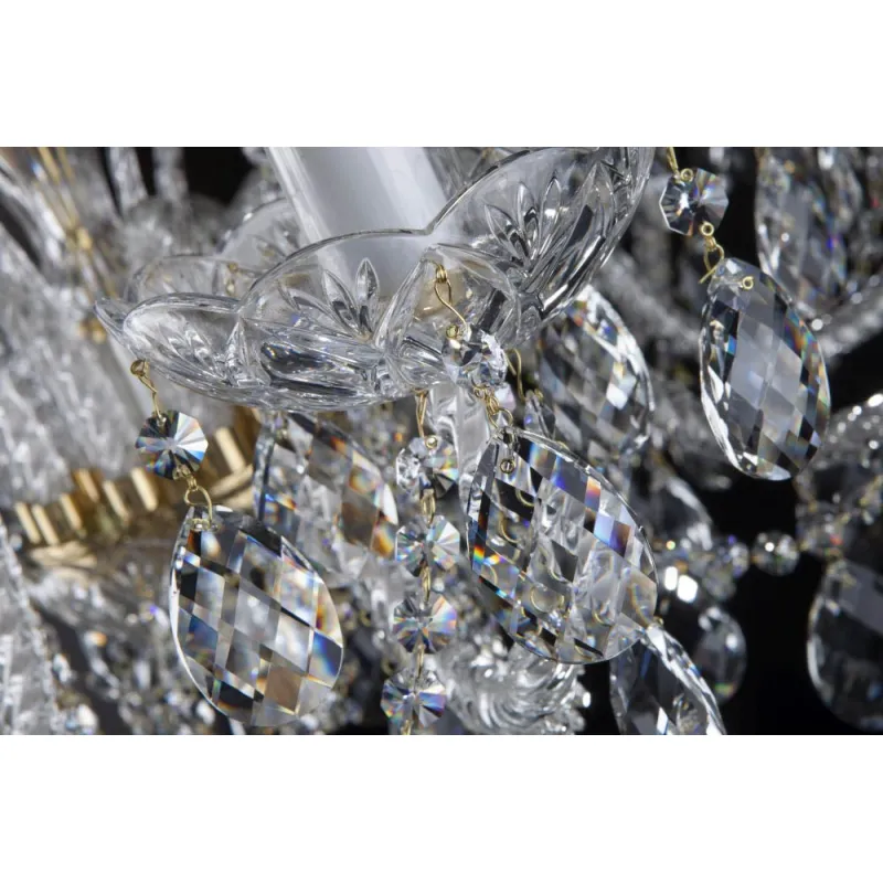 Candelabru Cristale, Bohemia, E14, EL0101021001oPB, Crystal