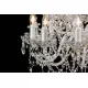 Candelabru Cristale, Bohemia, E14, EL01010212+602PB, Crystal