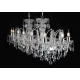 Candelabru Cristale, modern OVALPB, Bohemia, E14, EL0101021402OVALPB, Crystal
