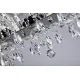 Candelabru Cristale, modern OVALPB, Bohemia, E14, EL0101021402OVALPB, Crystal