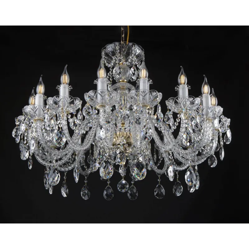 Candelabru Cristale, Bohemia, E14, EL0101021601PB, Crystal