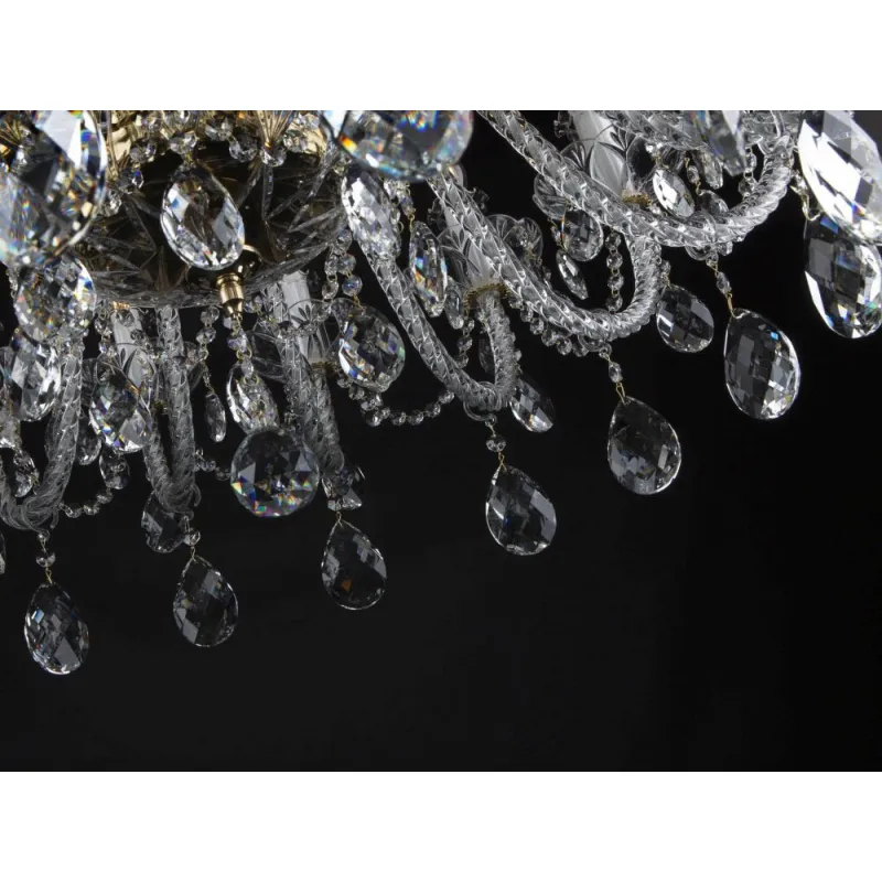 Candelabru Cristale, Bohemia, E14, EL0101021601PB, Crystal
