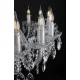Candelabru Cristale, Bohemia, E14, EL0101021601PB, Crystal