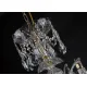 Candelabru Cristale, Bohemia, E14, EL0101021601PB, Crystal