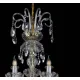 Candelabru Cristale, lux, Bohemia, E14, EL01010228+302PB, Crystal