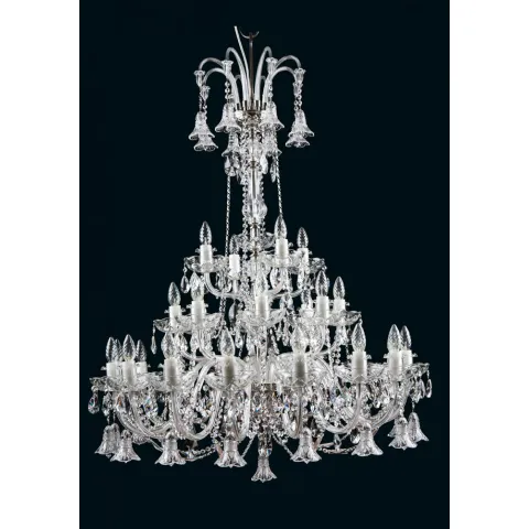 Candelabru Cristale, lux, Bohemia, E14, EL0101022822, Crystal