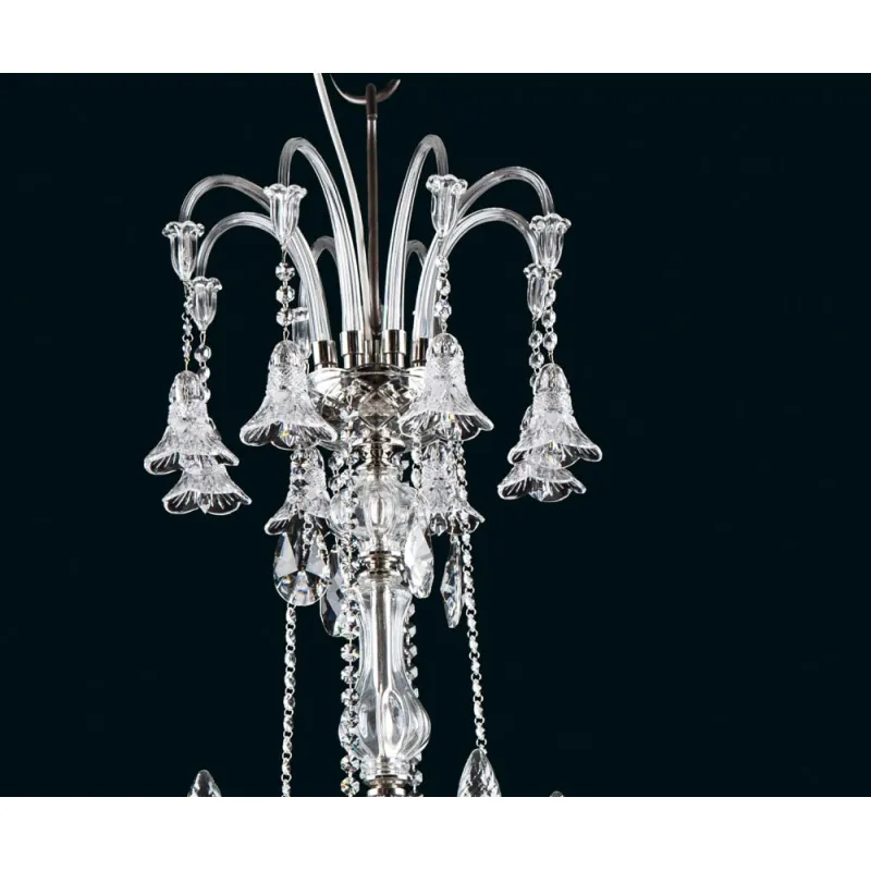 Candelabru Cristale, lux, Bohemia, E14, EL0101022822, Crystal